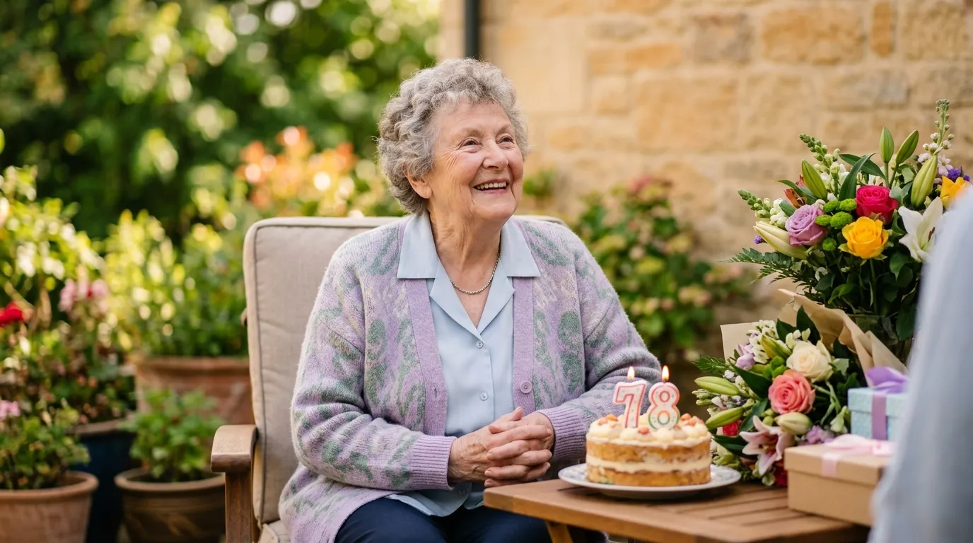 Birthday Wishes for Elderly Woman