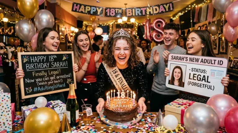 18th birthday wishes funny