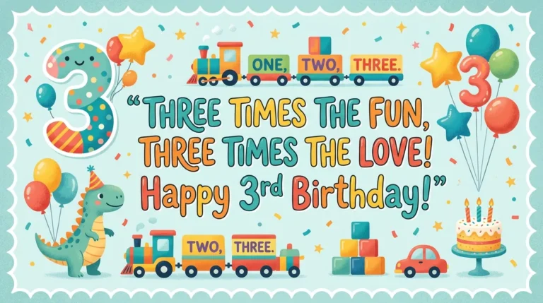 3rd birthday quotes
