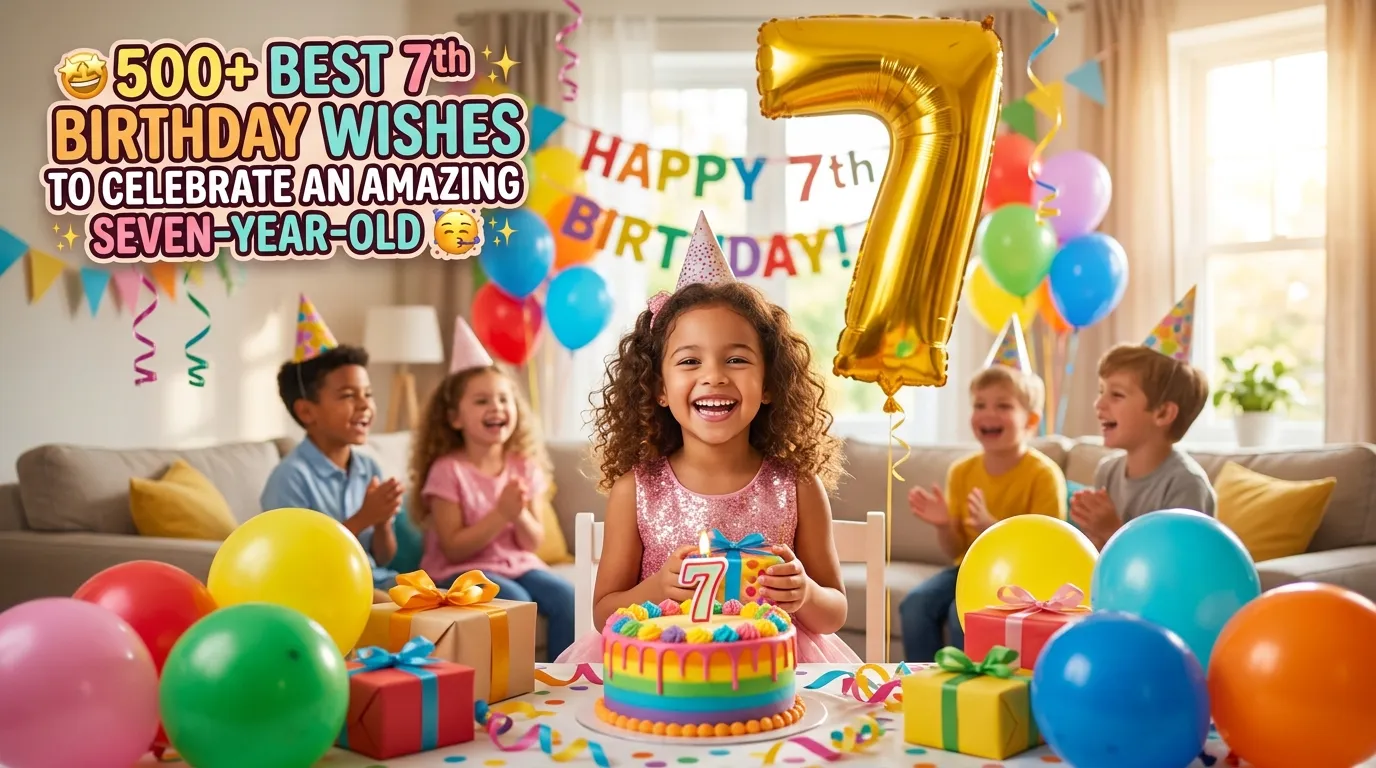 7th Birthday Wishes