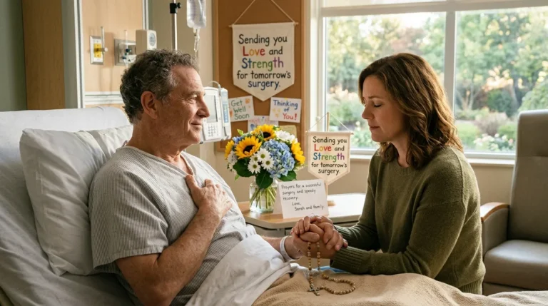 before surgery wishes and prayers