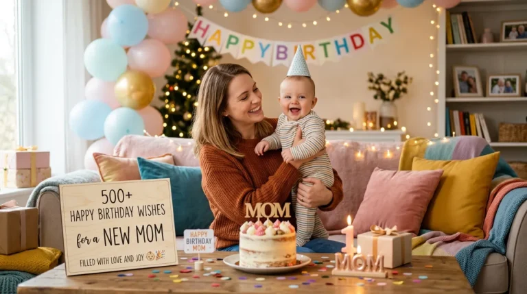 Birthday Wishes for a New Mom