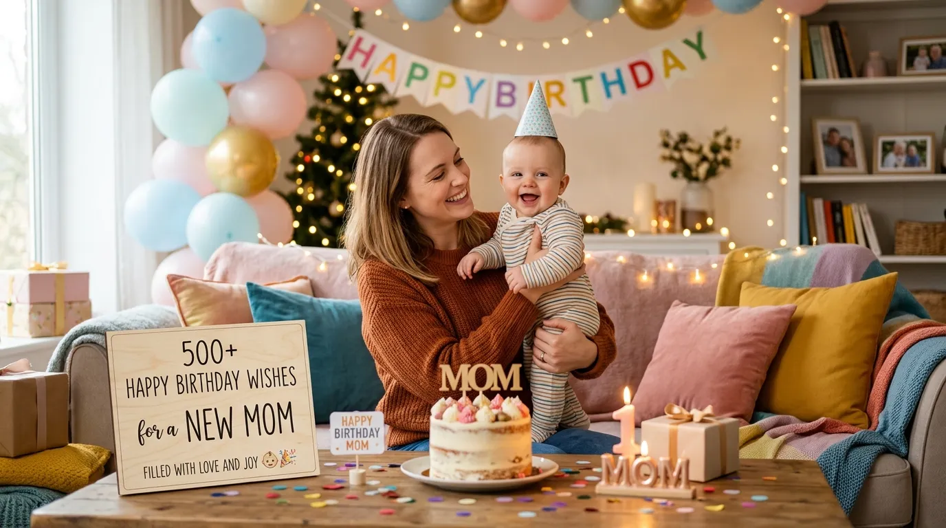 Birthday Wishes for a New Mom