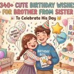 Birthday Wishes for Brother from Sister