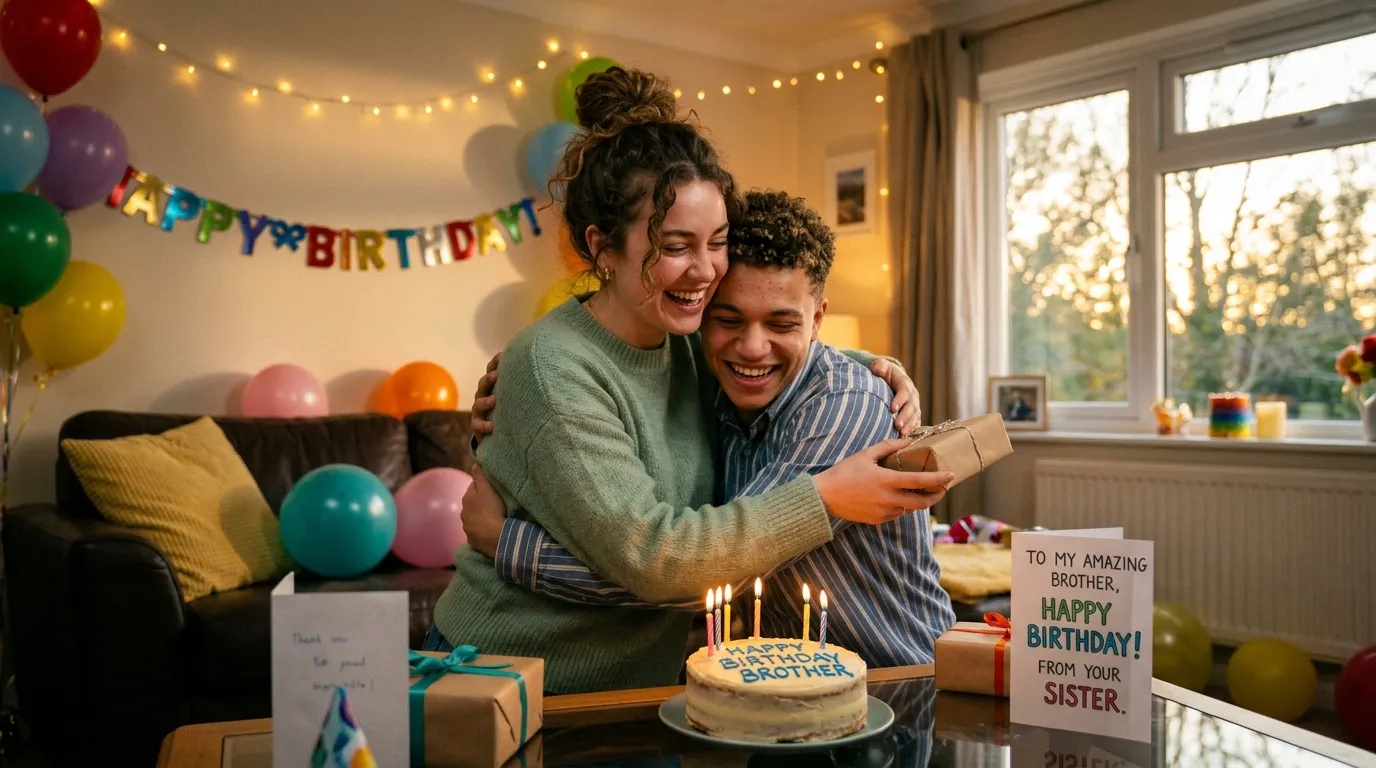 birthday wishes for brother from sister