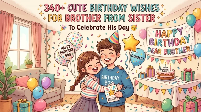 Birthday Wishes for Brother from Sister