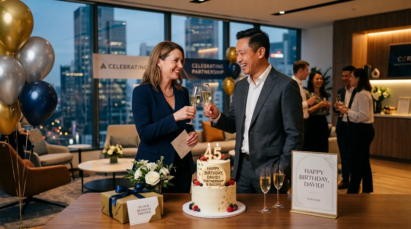 birthday wishes for business partner