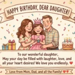 Birthday Wishes for Daughter