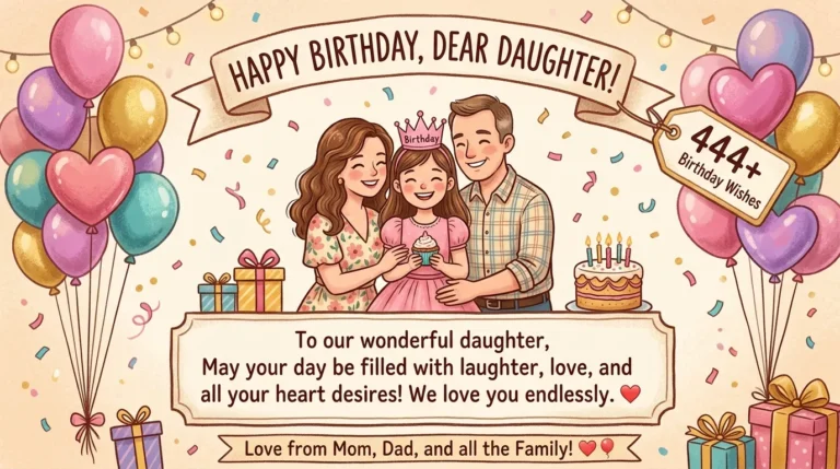Birthday Wishes for Daughter