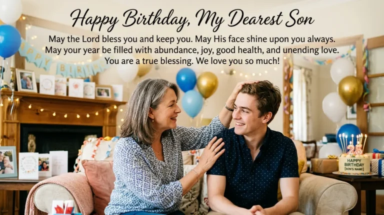 blessing birthday wishes for son