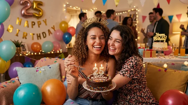 female happy birthday cousin