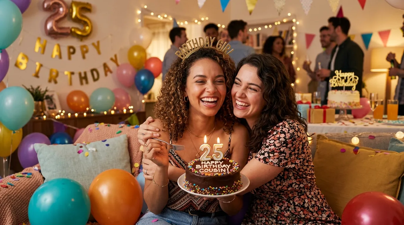 female happy birthday cousin