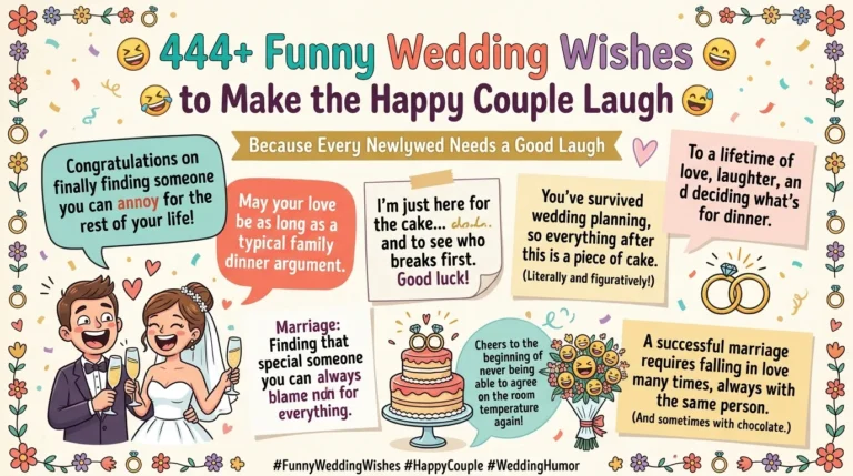 Funny Wedding Wishes