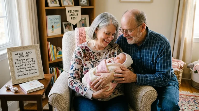 grandparents wishes for new baby girl