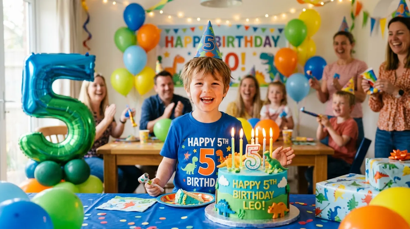 happy 5th birthday boy