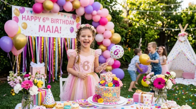 happy 6th birthday girl
