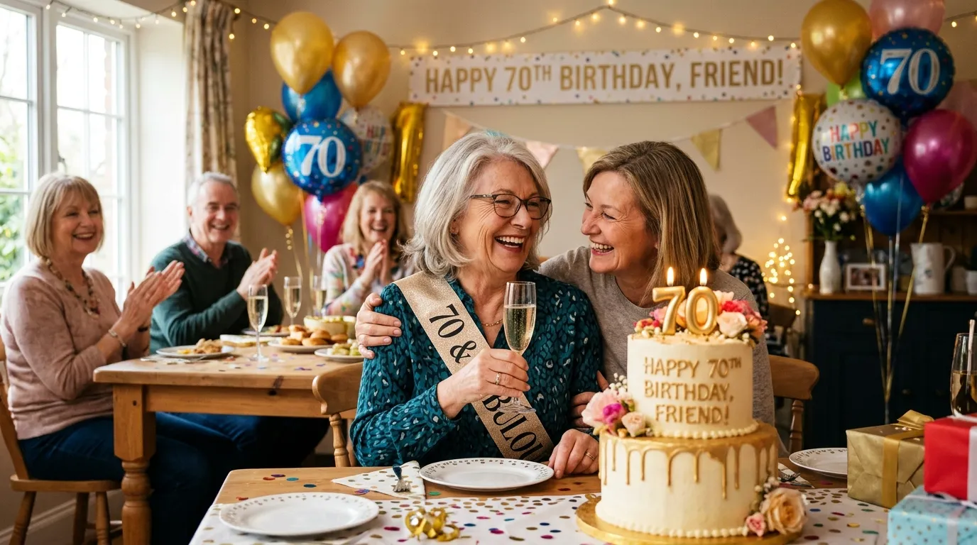 happy 70th birthday friend