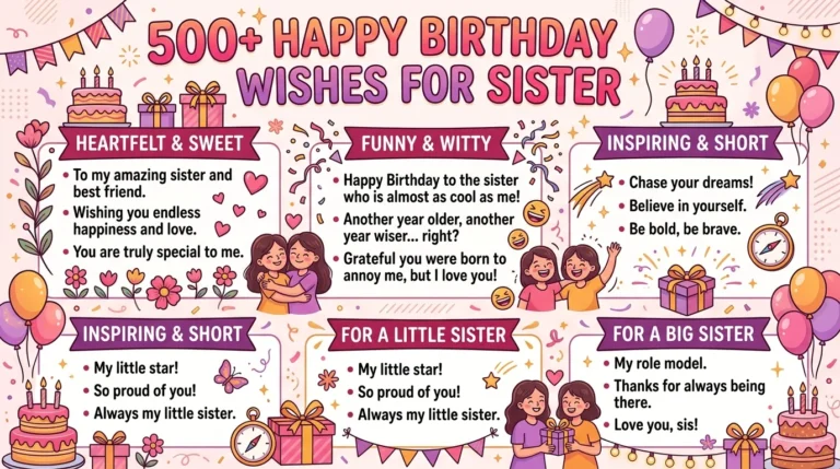 Happy Birthday Sister