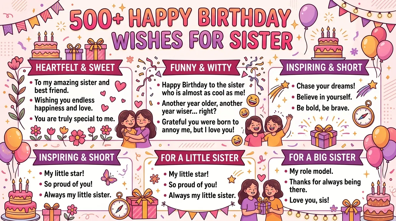 Happy Birthday Sister