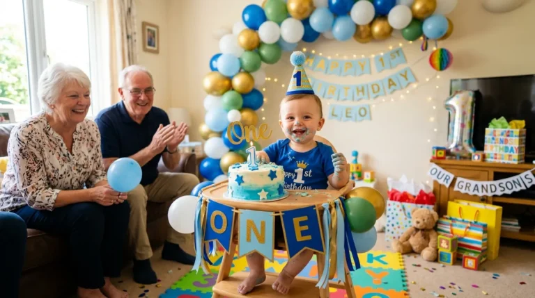 happy first birthday grandson