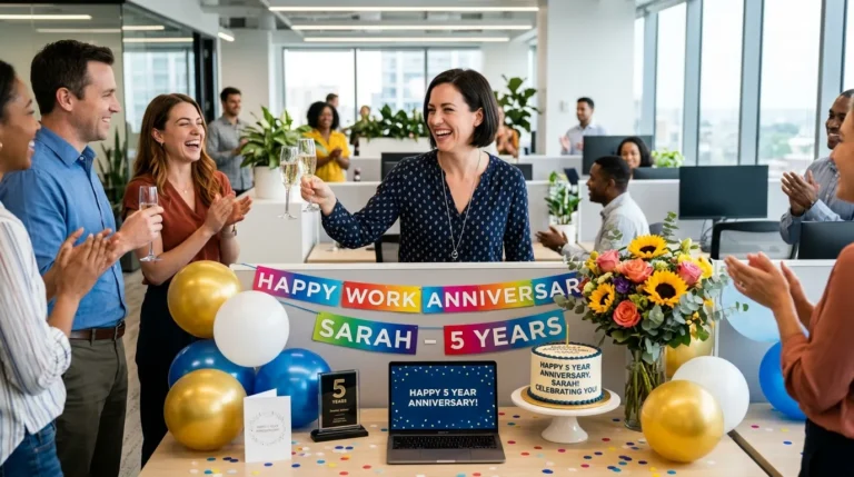 happy work anniversary