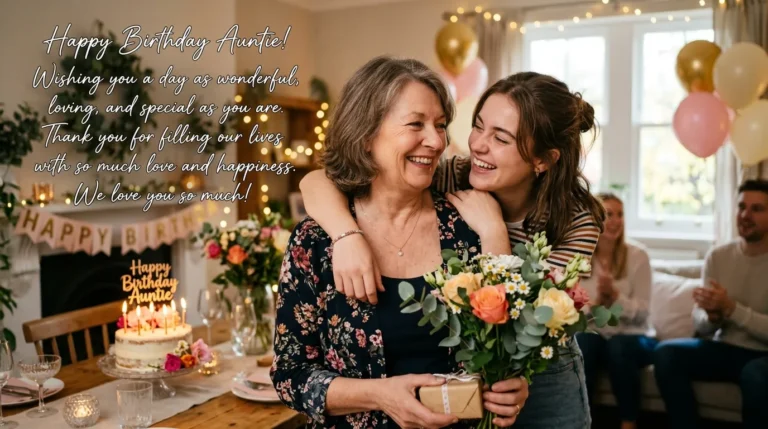 heart touching birthday wishes for aunt