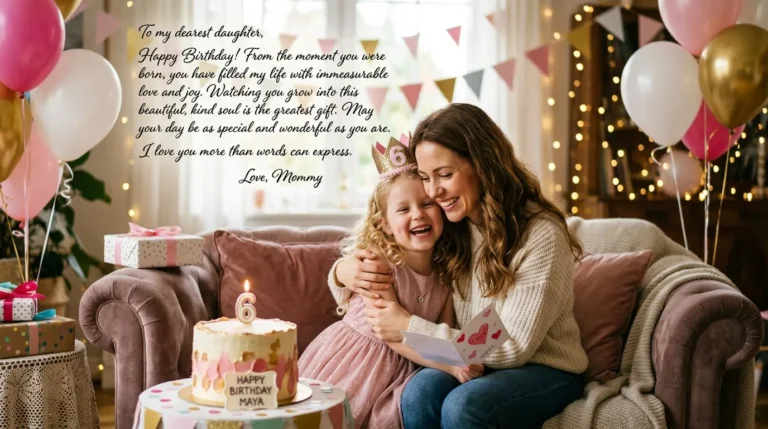 heart touching birthday wishes for daughter from mother