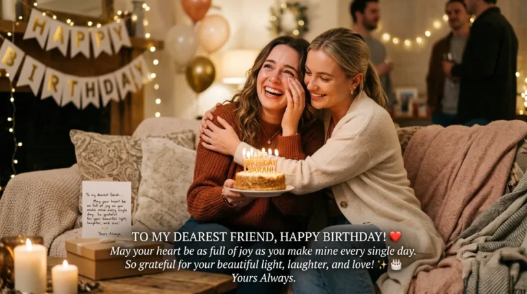 heart touching birthday wishes for friend