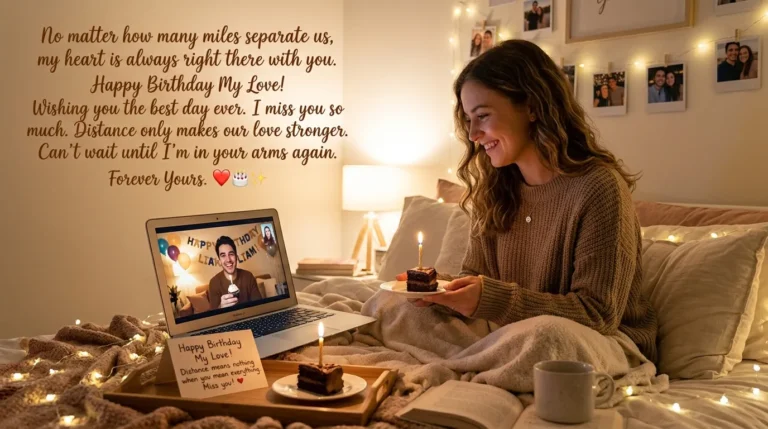 heart touching distance birthday wishes for boyfriend
