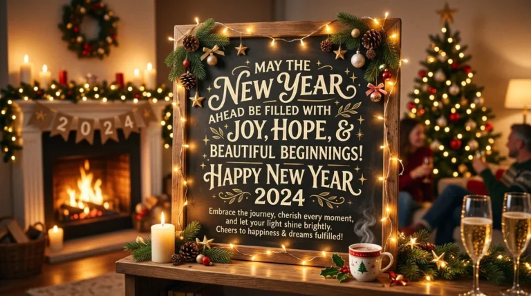 positive new year's message