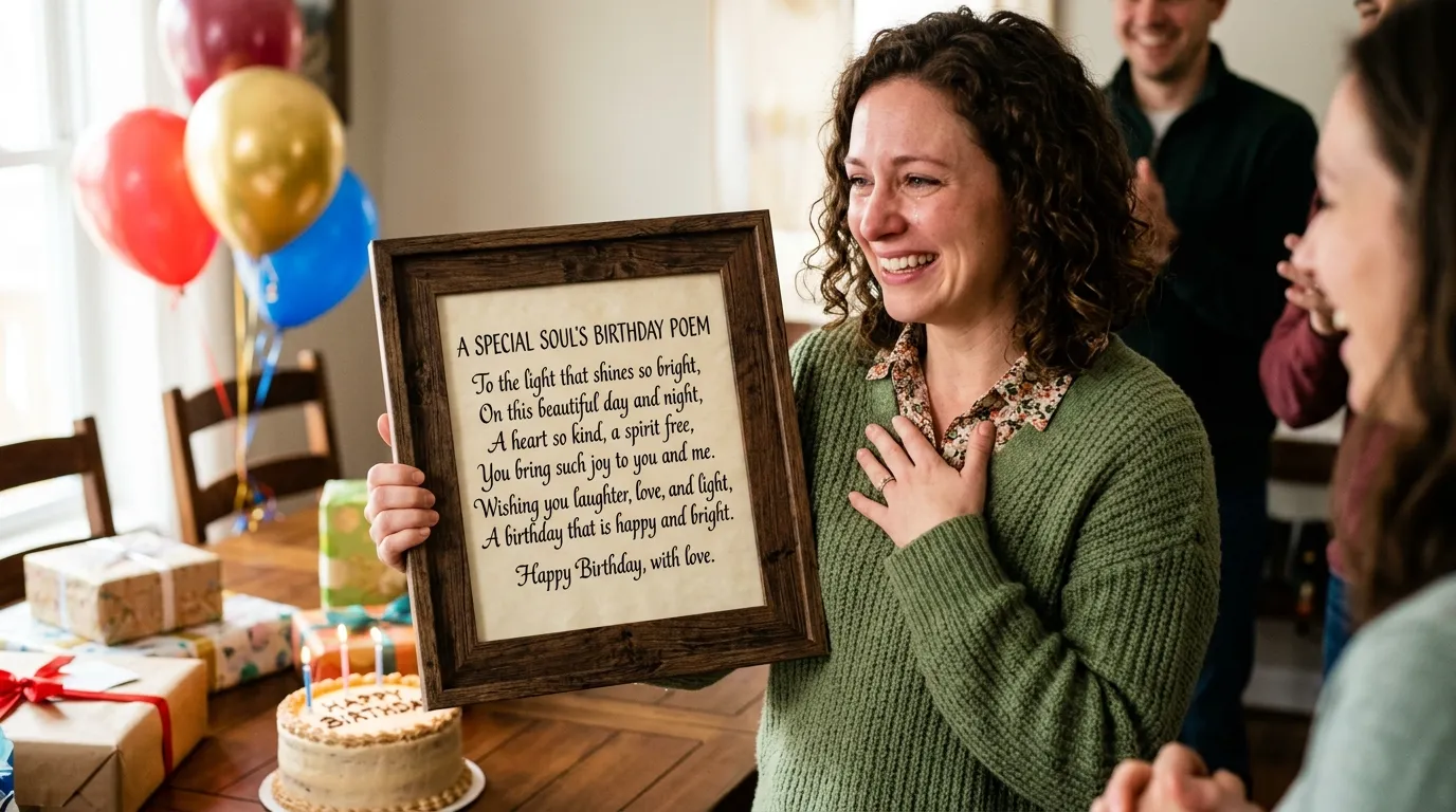 special person happy birthday poems