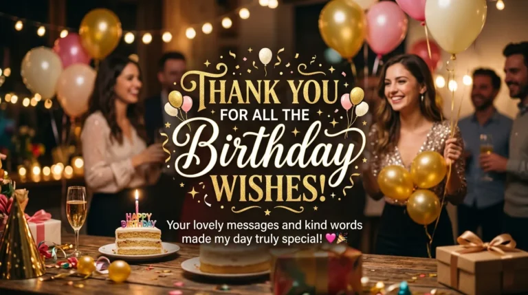 status thank you for birthday wishes