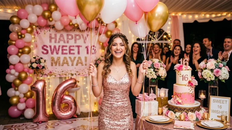 sweet 16 birthday wishes