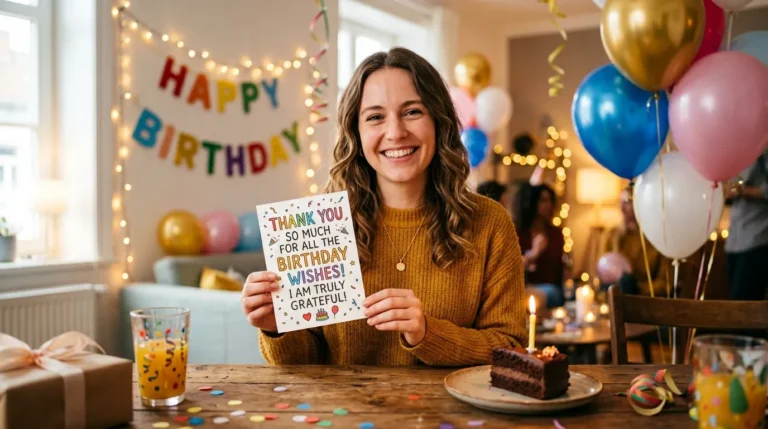 thank you for the birthday wishes