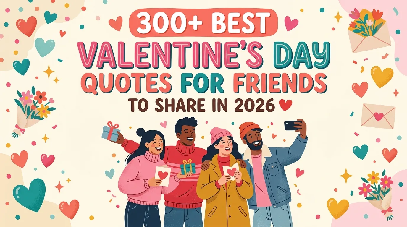 Valentine's Day Quotes for Friends