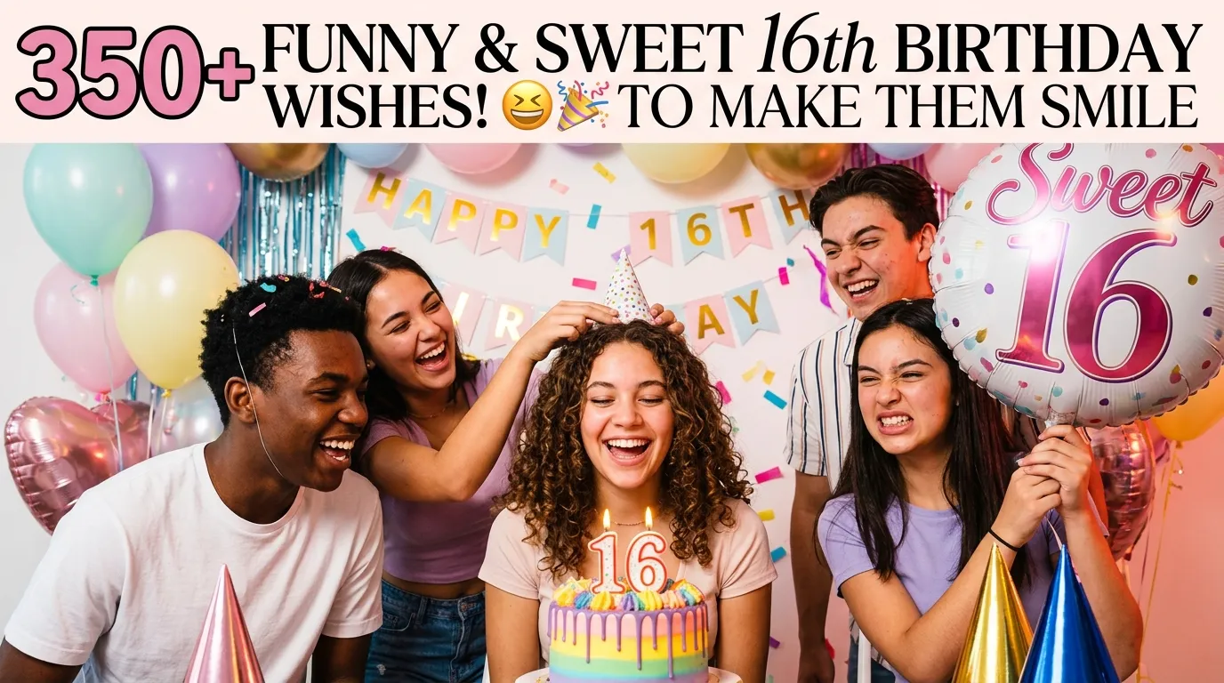 16 Birthday Wishes