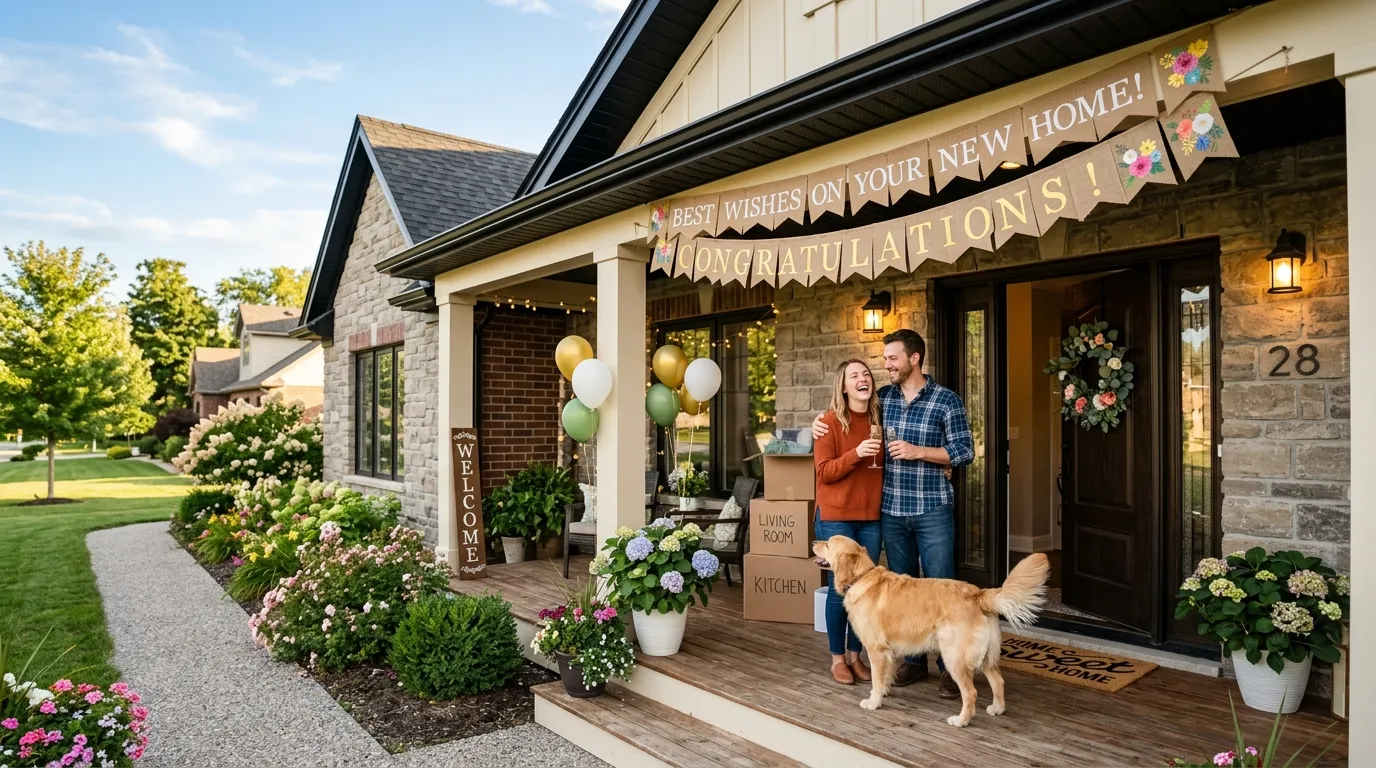 best wishes on your new home
