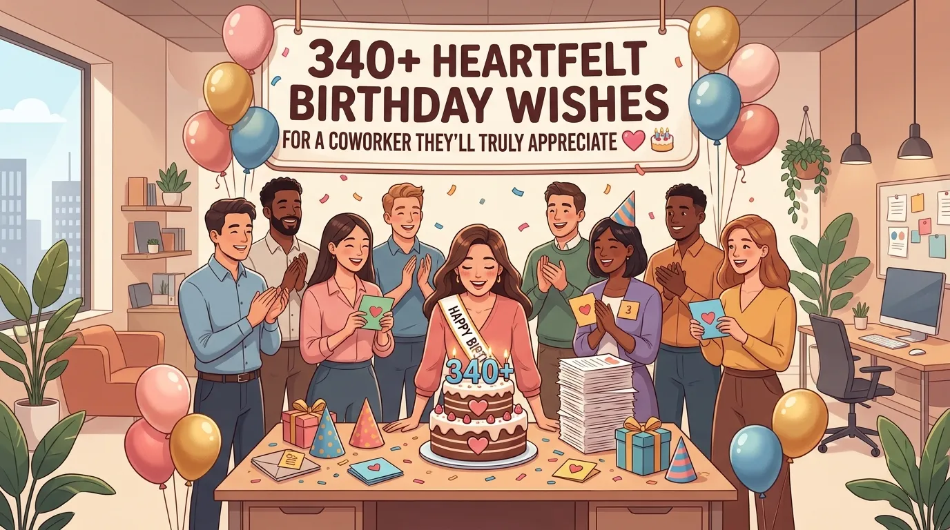 Birthday Wishes for Coworker