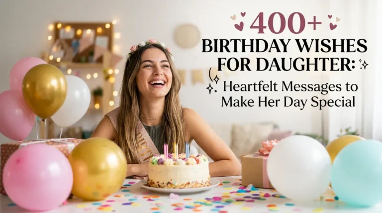Birthday Wishes for Daughter