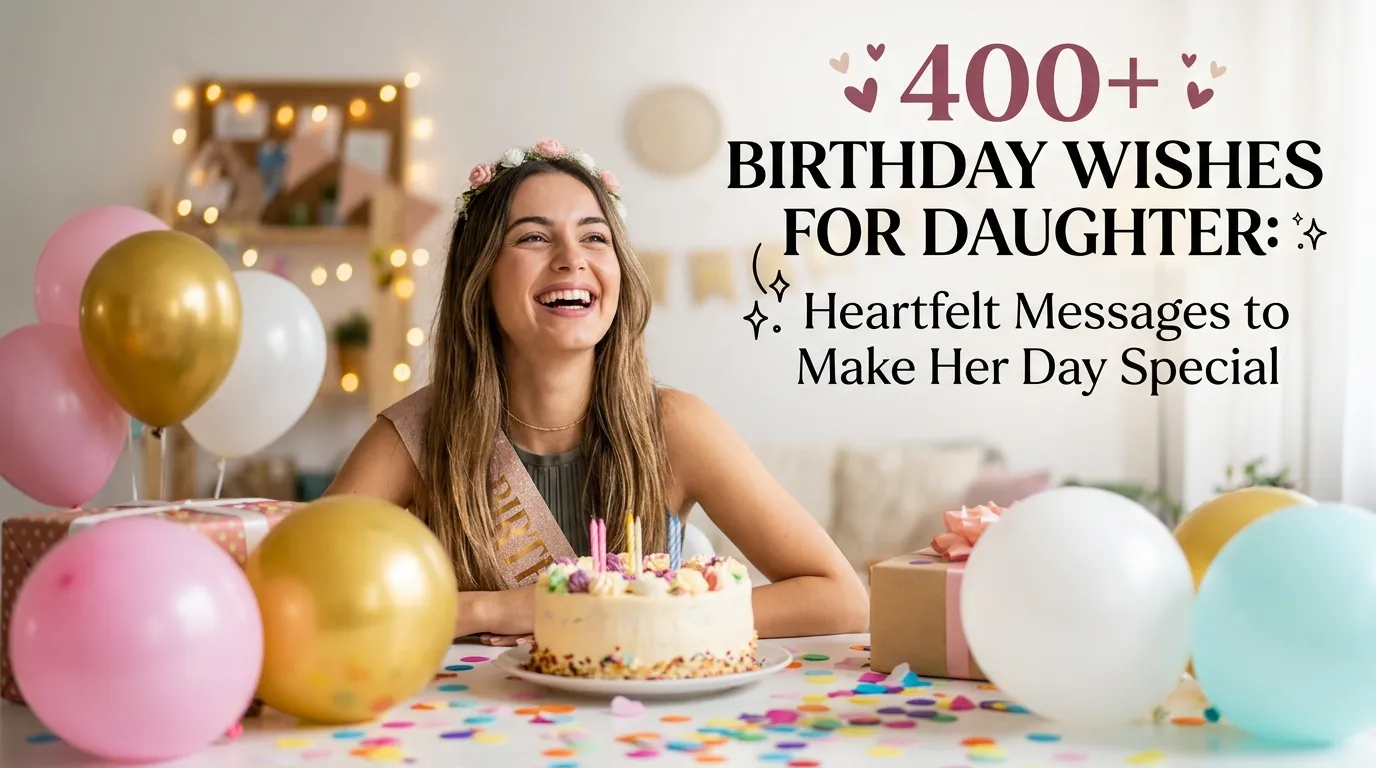 Birthday Wishes for Daughter