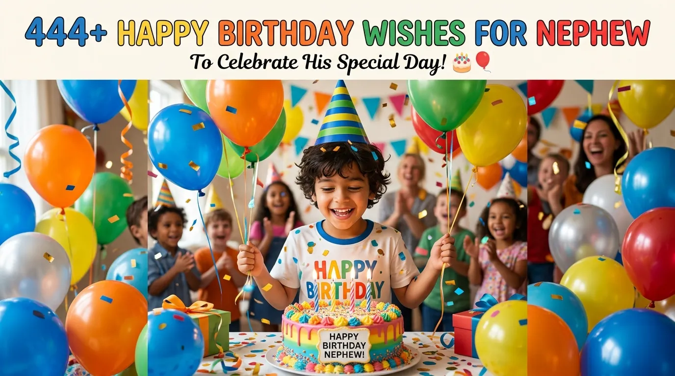 Birthday Wishes For Nephew