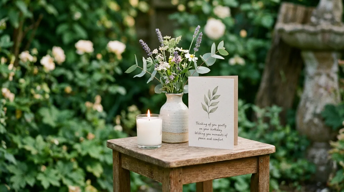 birthday wishes for someone who is grieving