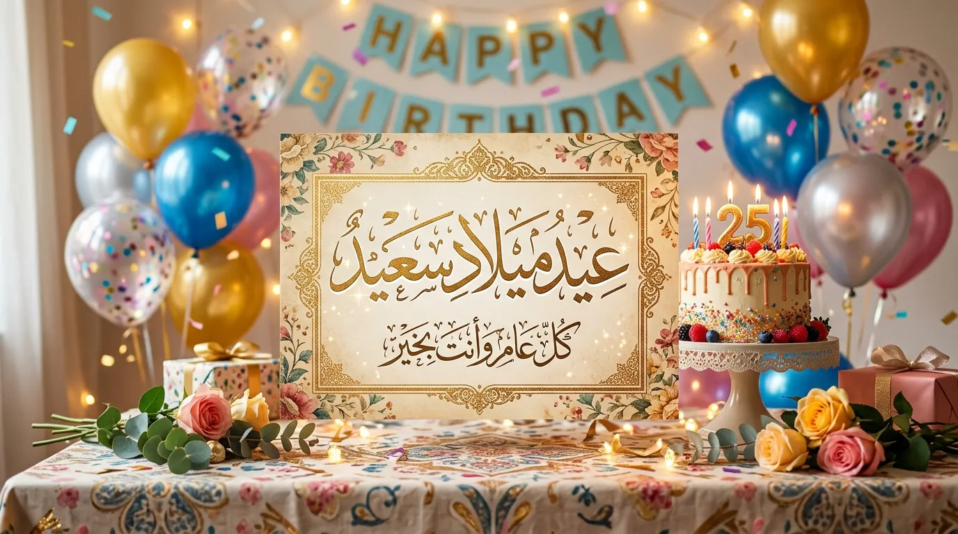 birthday wishes in arabic