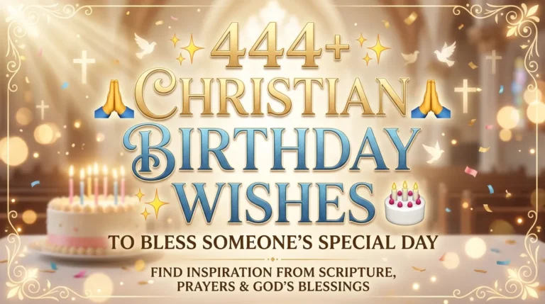Christian Birthday Wishes