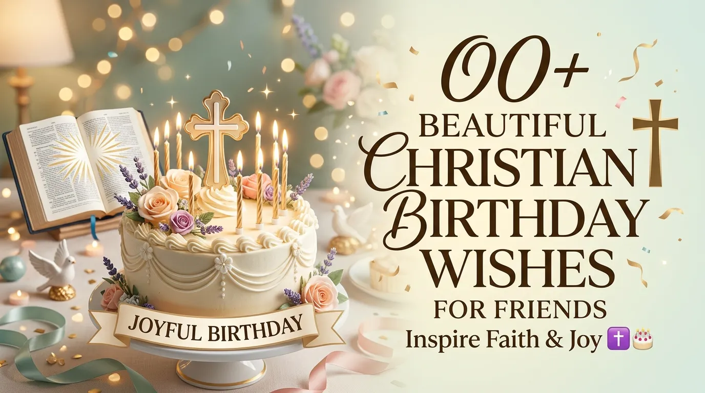 Christian Birthday Wishes for a Friend
