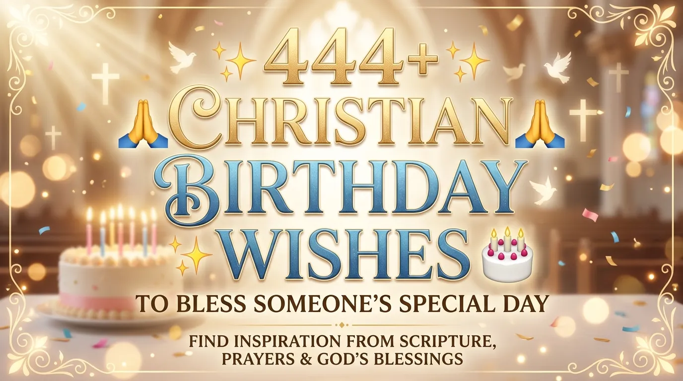 Christian Birthday Wishes