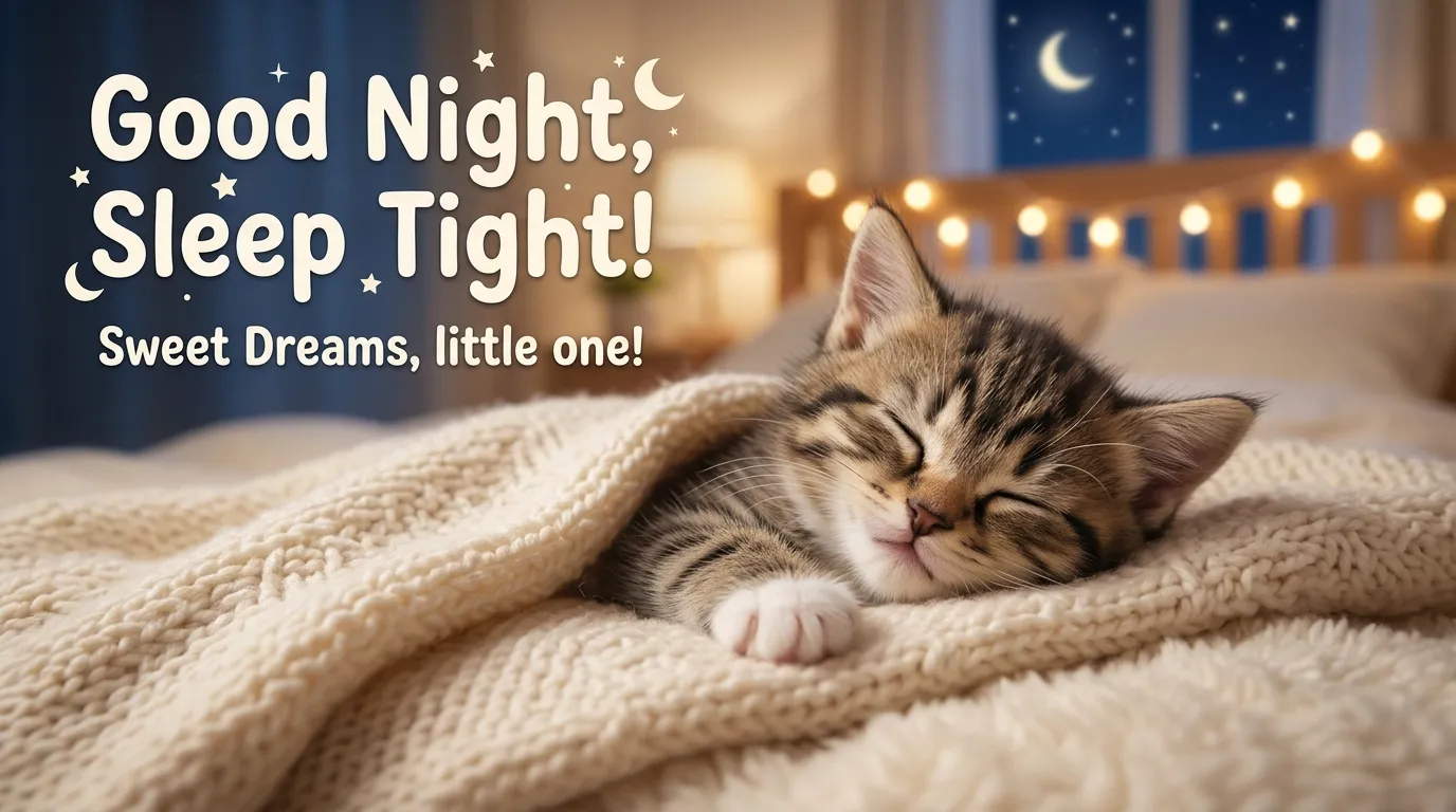 cute good night wishes