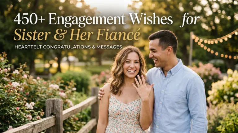 Engagement Wishes for Sister