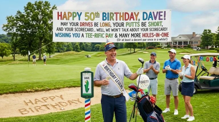 funny golf birthday wishes
