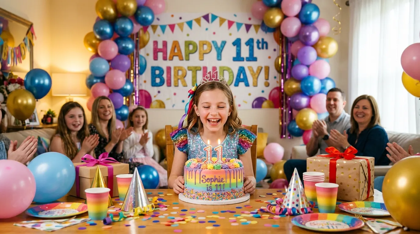 happy 11th birthday wishes
